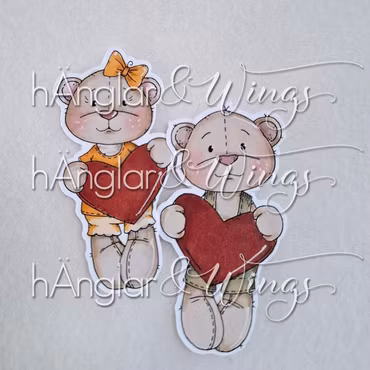 UTGÅTT - Clear Stamps - Smånallar