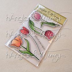 Clear Stamps - Sirliga Tulpaner
