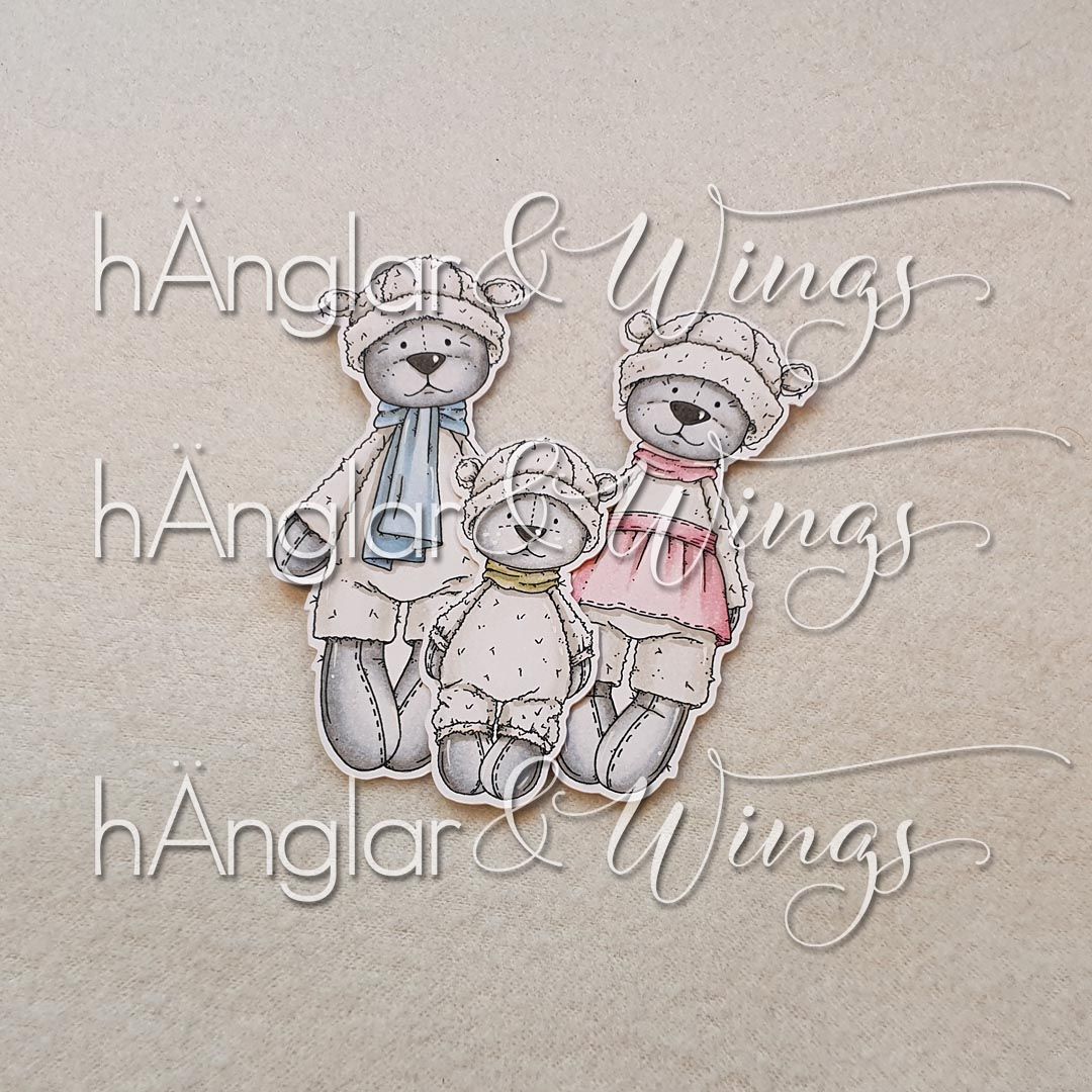 Clear Stamps - Isbjörnar / Polar Bears