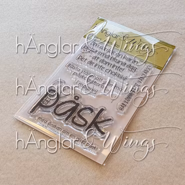 UTGÅTT - Clear Stamps - Påskskoj A7