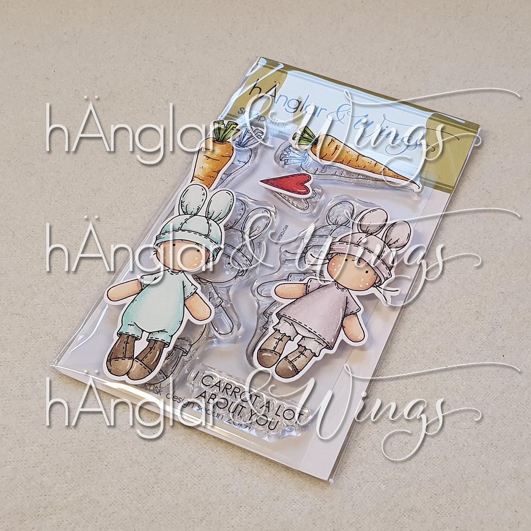 Clear Stamps - Småpaltar / Small bunnies A7