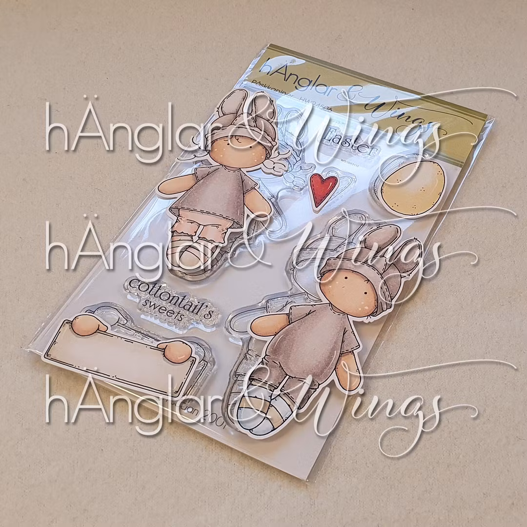 Clear Stamps - Påskkaniner