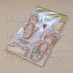 Clear Stamps - Påskkaniner