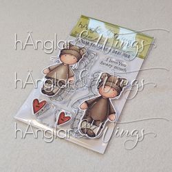 Clear Stamps - Småbjörnar A7