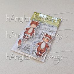 Clear Stamps - Smårävar A7