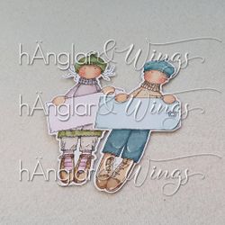 Clear Stamps - Långa Taggare