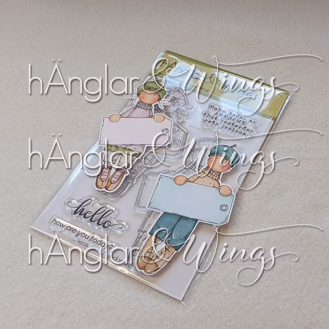 Clear Stamps - Långa Taggare / Long Tags