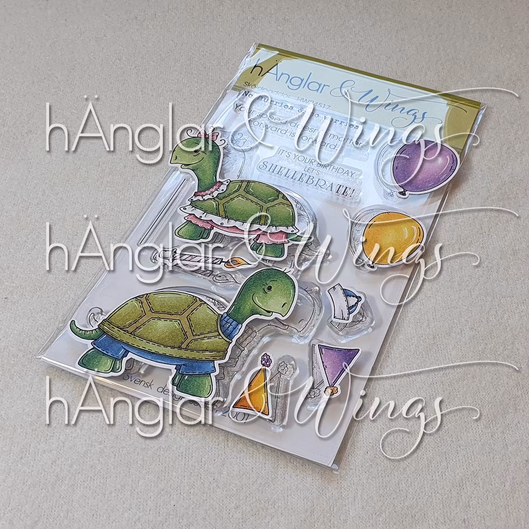 Clear Stamps - Sköldpaddor / Turtles