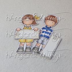 Clear Stamps - Sommartaggare / Summer Tags