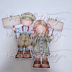 Clear Stamps - Skyltat / Signed