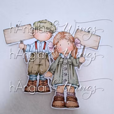 Clear Stamps - Skyltat