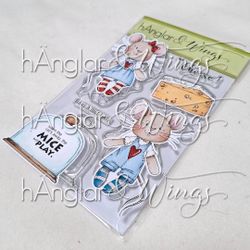 Clear Stamps - Husmöss / House Mice