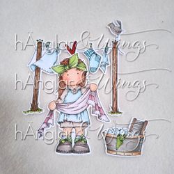 Clear Stamps - TvättLina