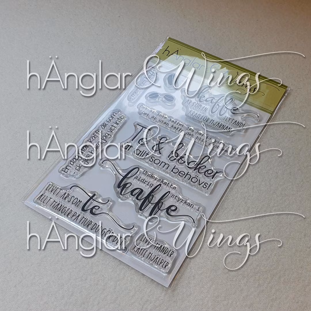 Clear Stamps - Kaffetåren