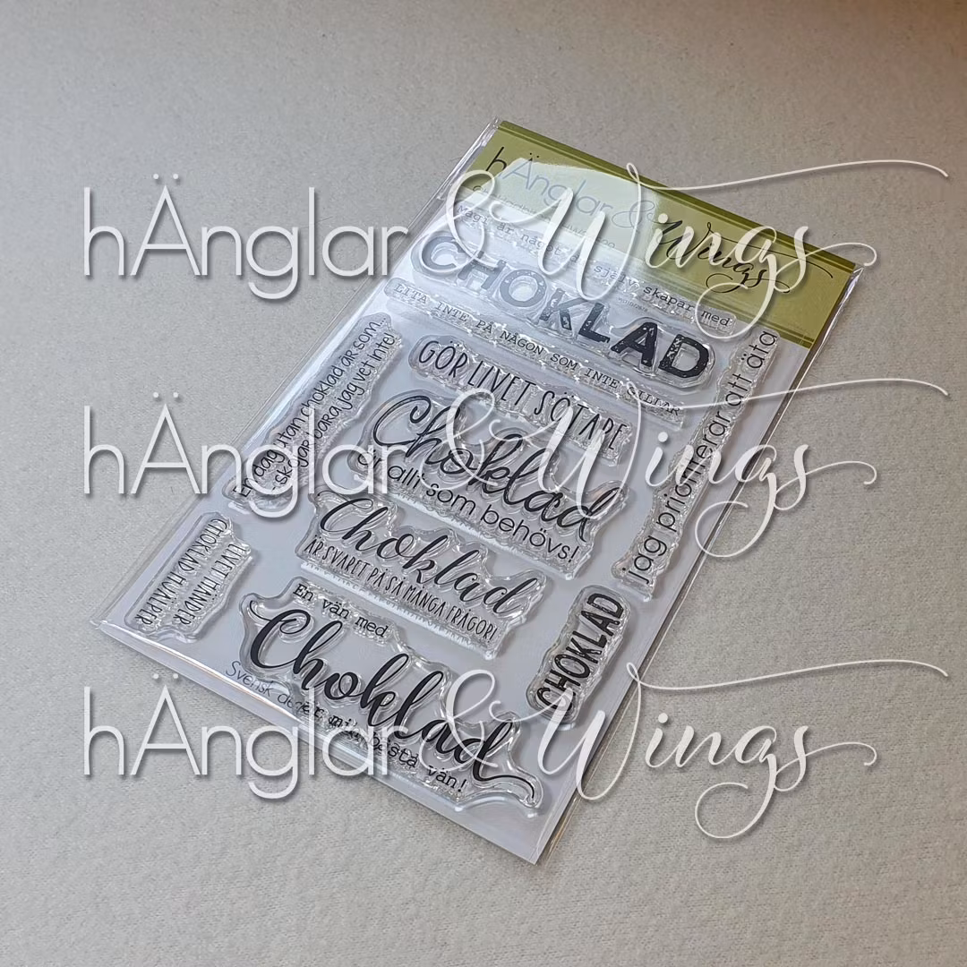Clear Stamps - Chokladbiten / The chocolate