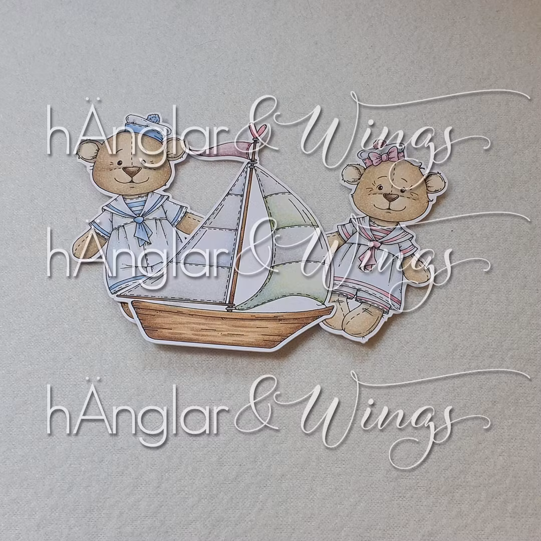 Clear Stamps - Sjöbjörnar / Sea Bears