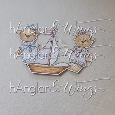 Clear Stamps - Sjöbjörnar (kommer utgå!)