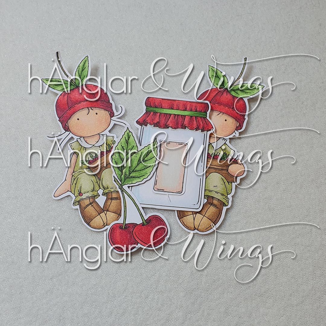 Clear Stamps - Körsbär