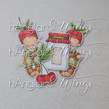 Clear Stamps - Körsbär