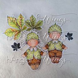 Clear Stamps - Kastanjer