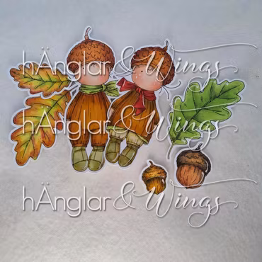 Clear Stamps - Ekollon / Acorn
