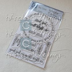 Clear Stamps - Julesirkel / Christmas circle