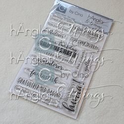 Clear Stamps - Din dag / Your Day