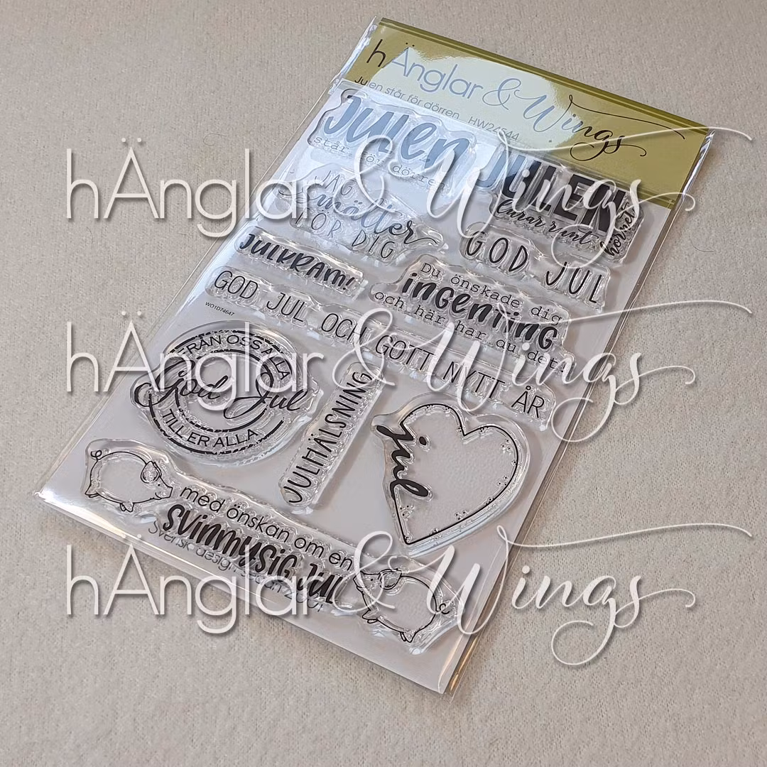 Clear Stamps - Julen står för dörren
