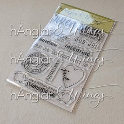 Clear Stamps - Julen står för dörren / Christmas is just around the corner