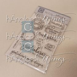 Clear Stamps - Bursdagsbillett / Birthday ticket