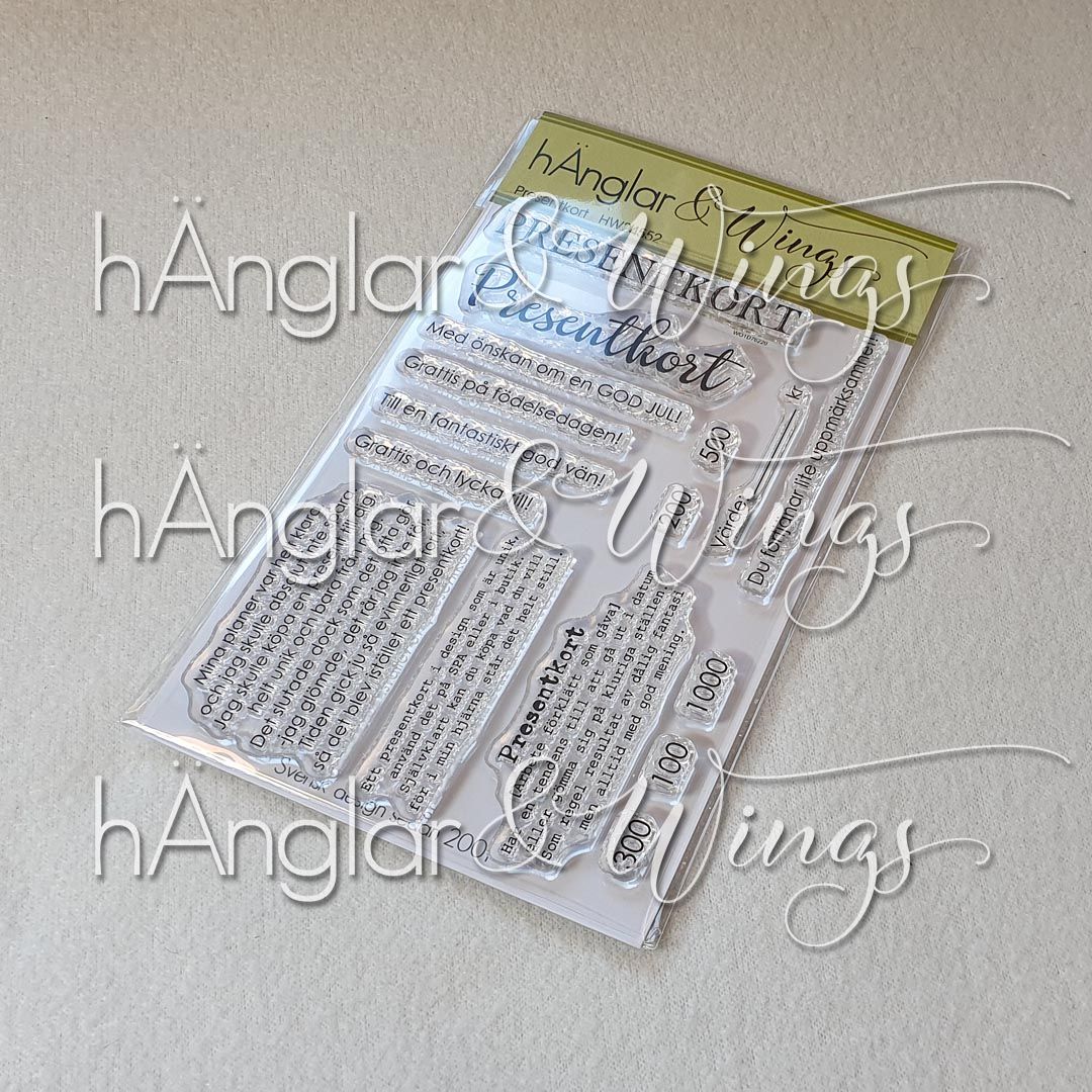 Clear Stamps - Presentkort
