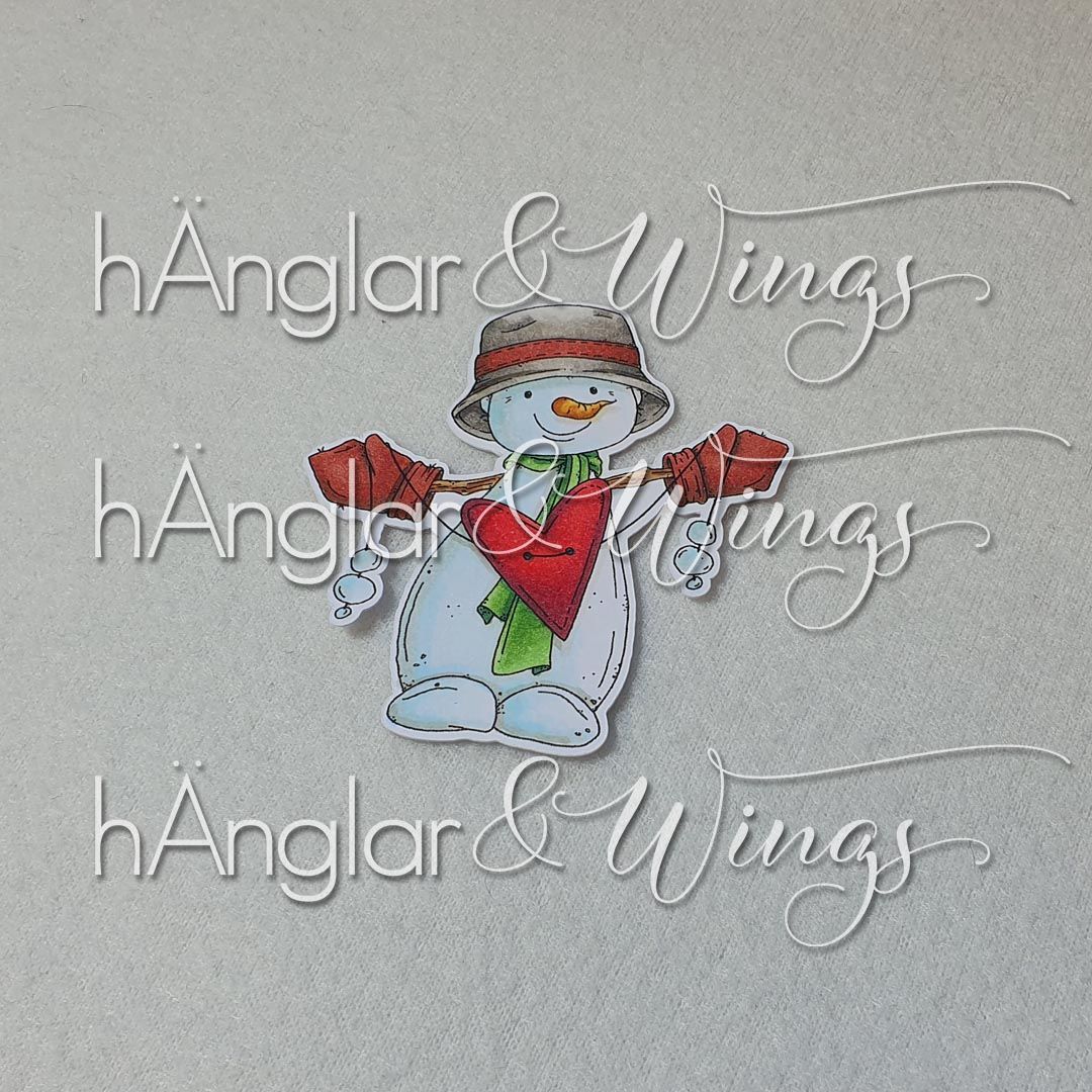 Clear Stamps - Hjärtlig Snögubbe / Hearty Snowman A7
