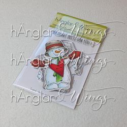 Clear Stamps - Hjärtlig Snögubbe / Hearty Snowman A7