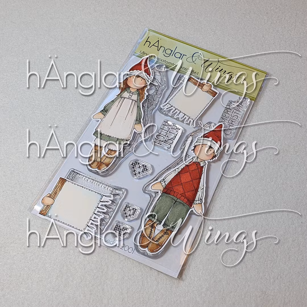 Clear Stamps - Långa Vepatomtar