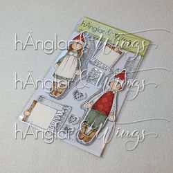 Clear Stamps - Långa Vepatomtar