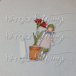Clear Stamps - Opp Amaryllis