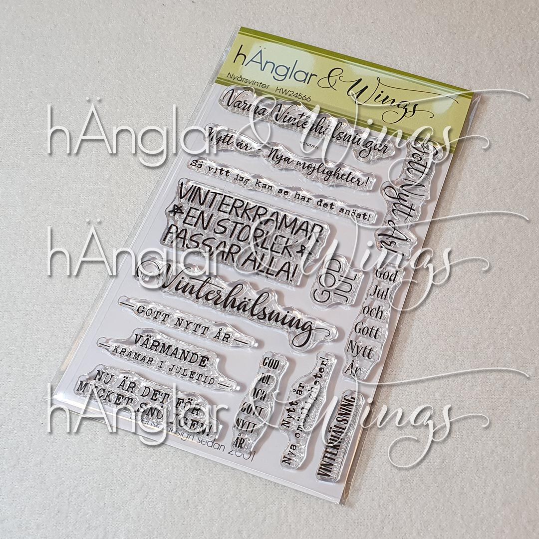 Clear Stamps - Nyårsvinter