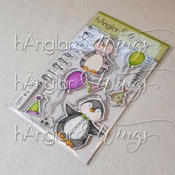 Clear Stamps - Partypingviner