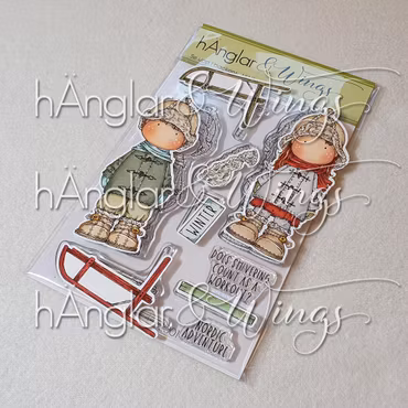 Clear Stamps - Se upp i backen!