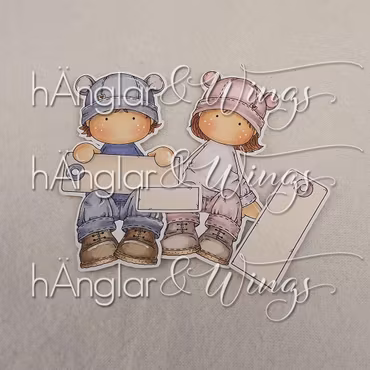 Clear Stamps - Björnkramar / Bear Hugs