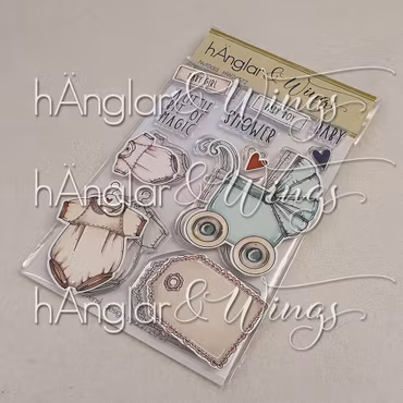 Clear Stamps - Nyfödd / Newborn