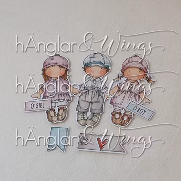Clear Stamps - Jäntor & Jan / Girls & Jan