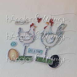 Clear Stamps - Tupp & Höna