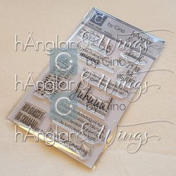 Clear Stamps - Juhuuu