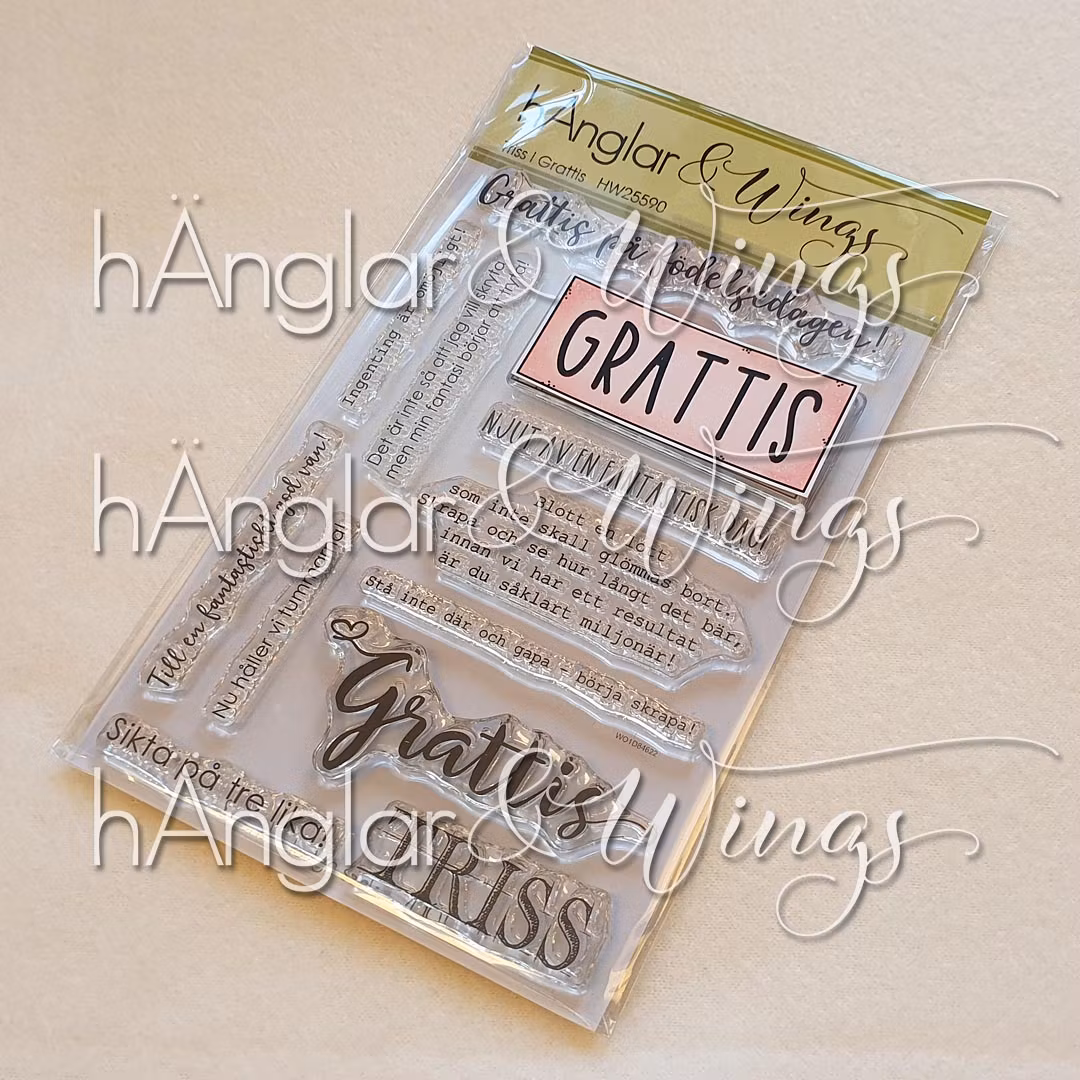 Clear Stamps - Triss i Grattis