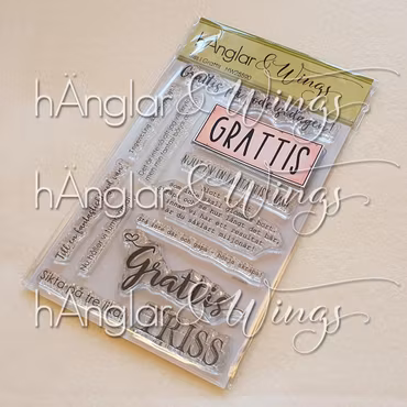 Clear Stamps - Triss i Grattis / Three Congrats