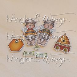 Clear Stamps - Honungsbjörnar