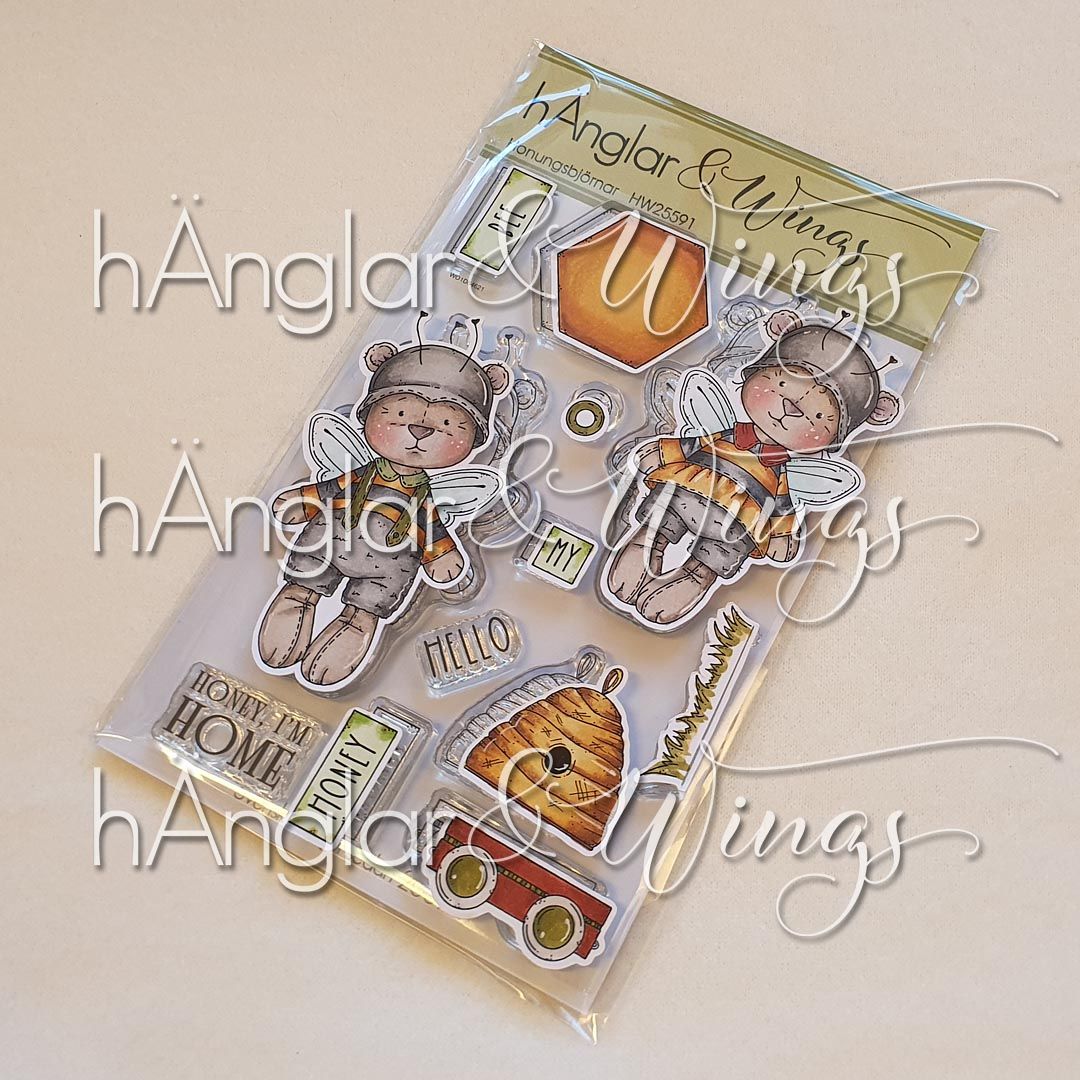 Clear Stamps - Honungsbjörnar / Honey Bears