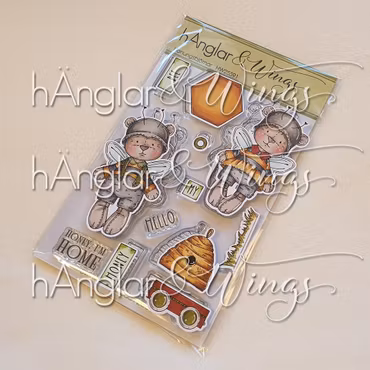 Clear Stamps - Honungsbjörnar / Honey Bears