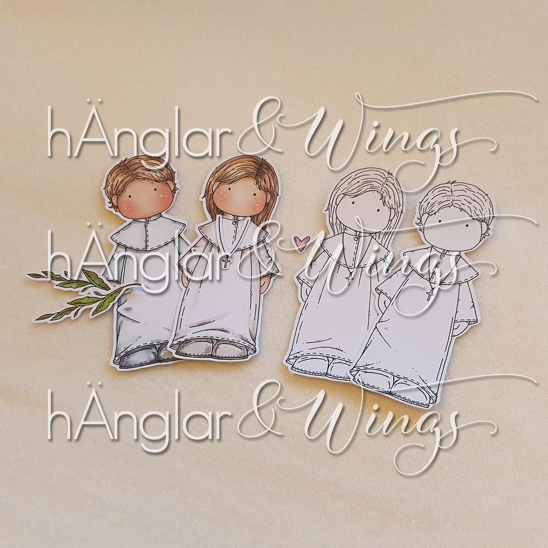 Clear Stamps - Konfirmander